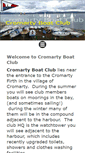Mobile Screenshot of cromartyboatclub.org