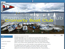 Tablet Screenshot of cromartyboatclub.org